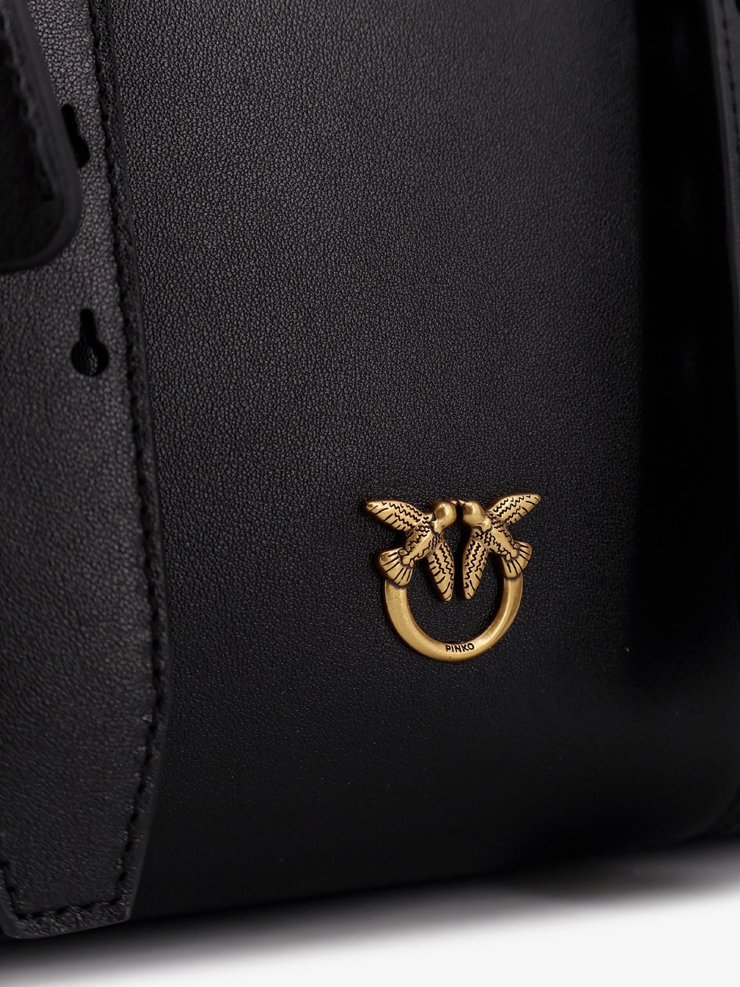 Bowling bag leather shoulder bag