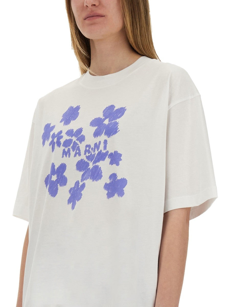 "BOXY" T-SHIRT WITH PRINT