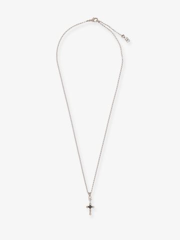 Brass necklace with iconic crucifix