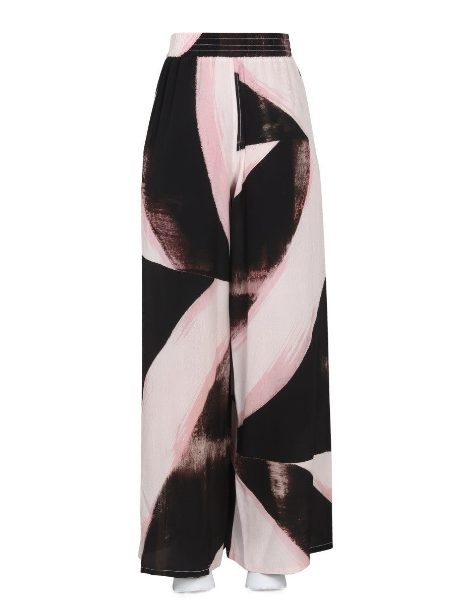 BRUSHSTROKE GRAPHIC PANTS
