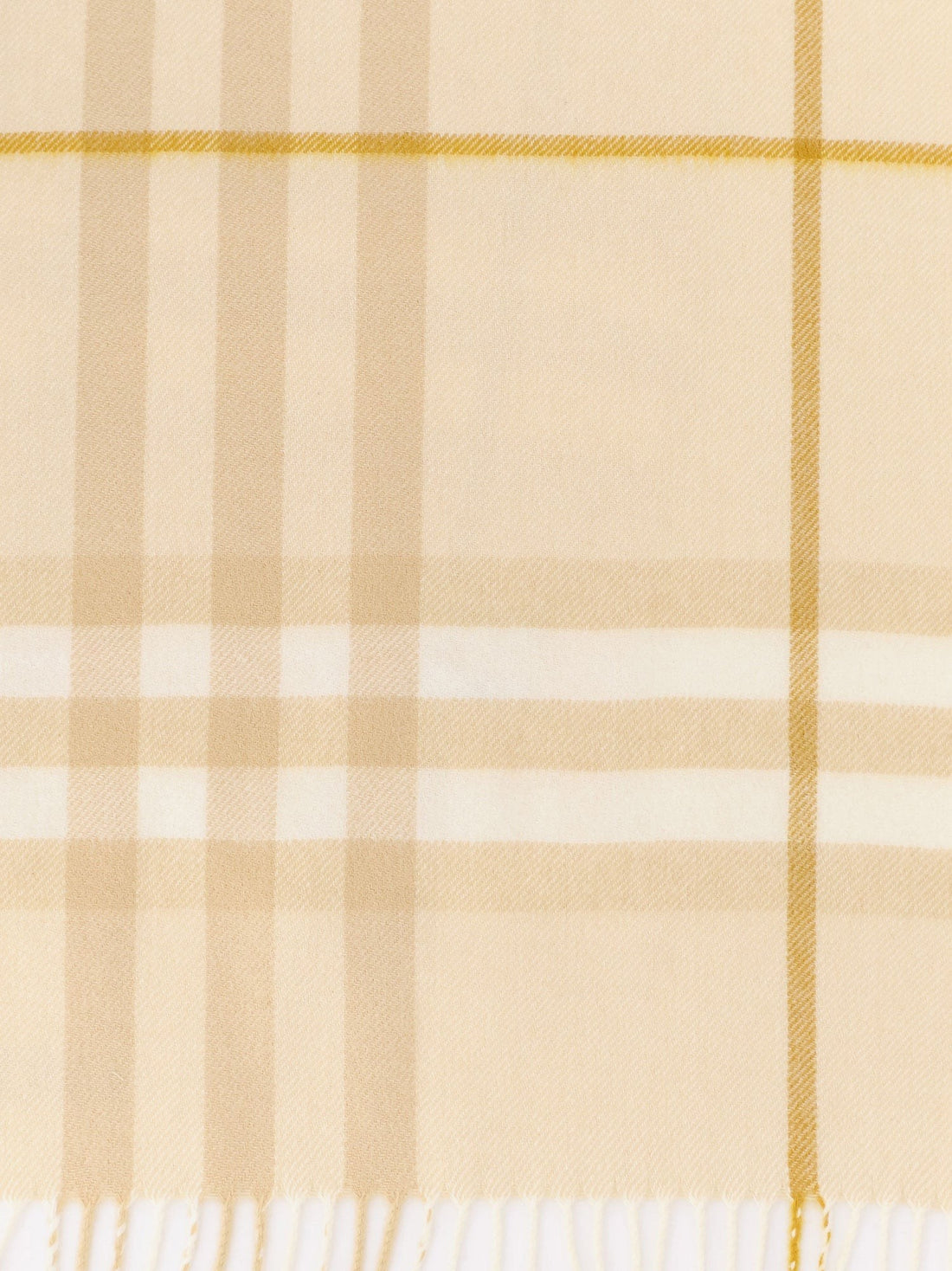 Burberry Check cashmere scarf