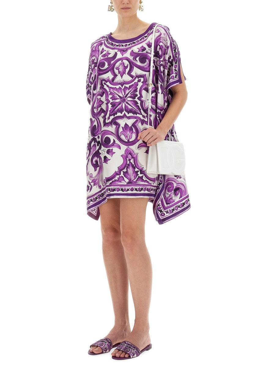CAFTAN WITH PRINT