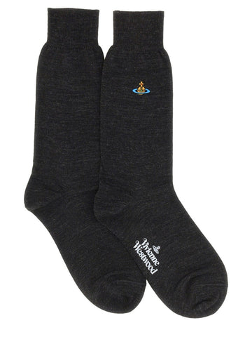 SOCKS WITH ORB EMBROIDERY