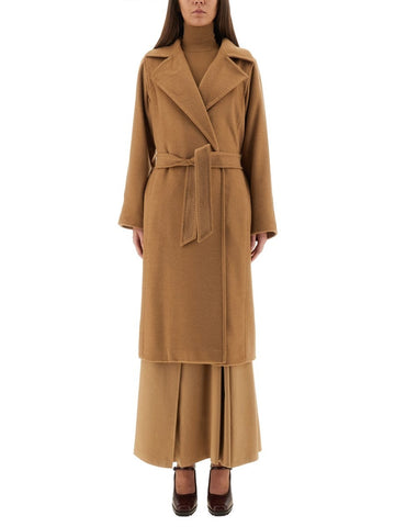 CAMEL HAIR "MANUELA" COAT