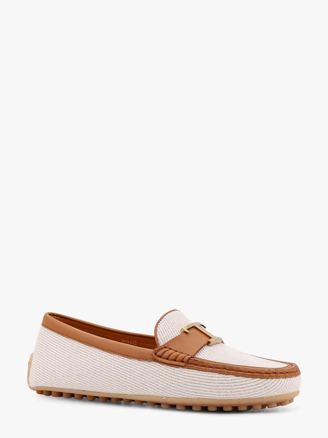 Canvas loafer with t timeless detail