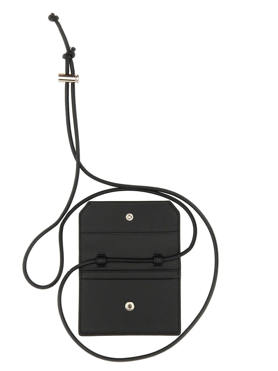 CARD HOLDER WITH SHOULDER STRAP