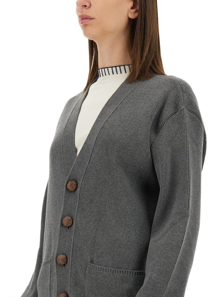 CARDIGAN WITH LOGO