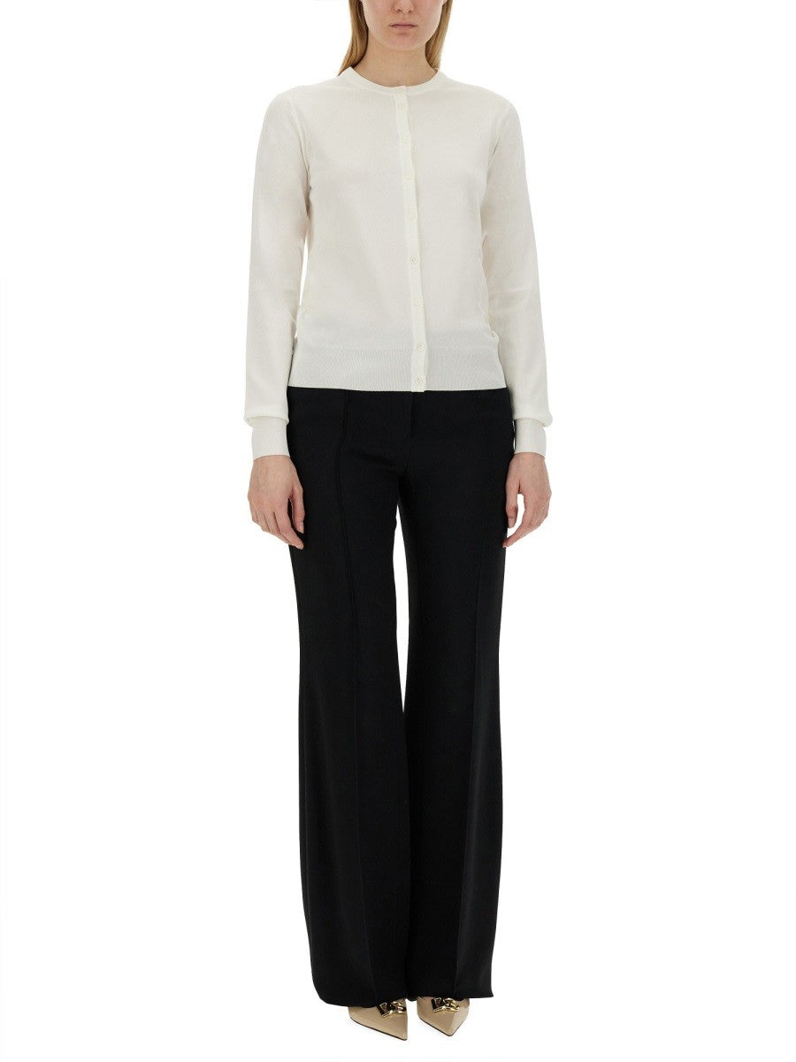 CARDIGAN WITH LACE INLAYS