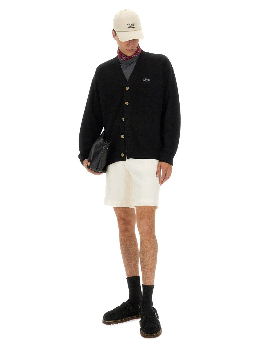 CARDIGAN WITH LOGO EMBROIDERY