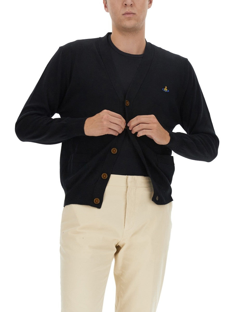 CARDIGAN WITH LOGO