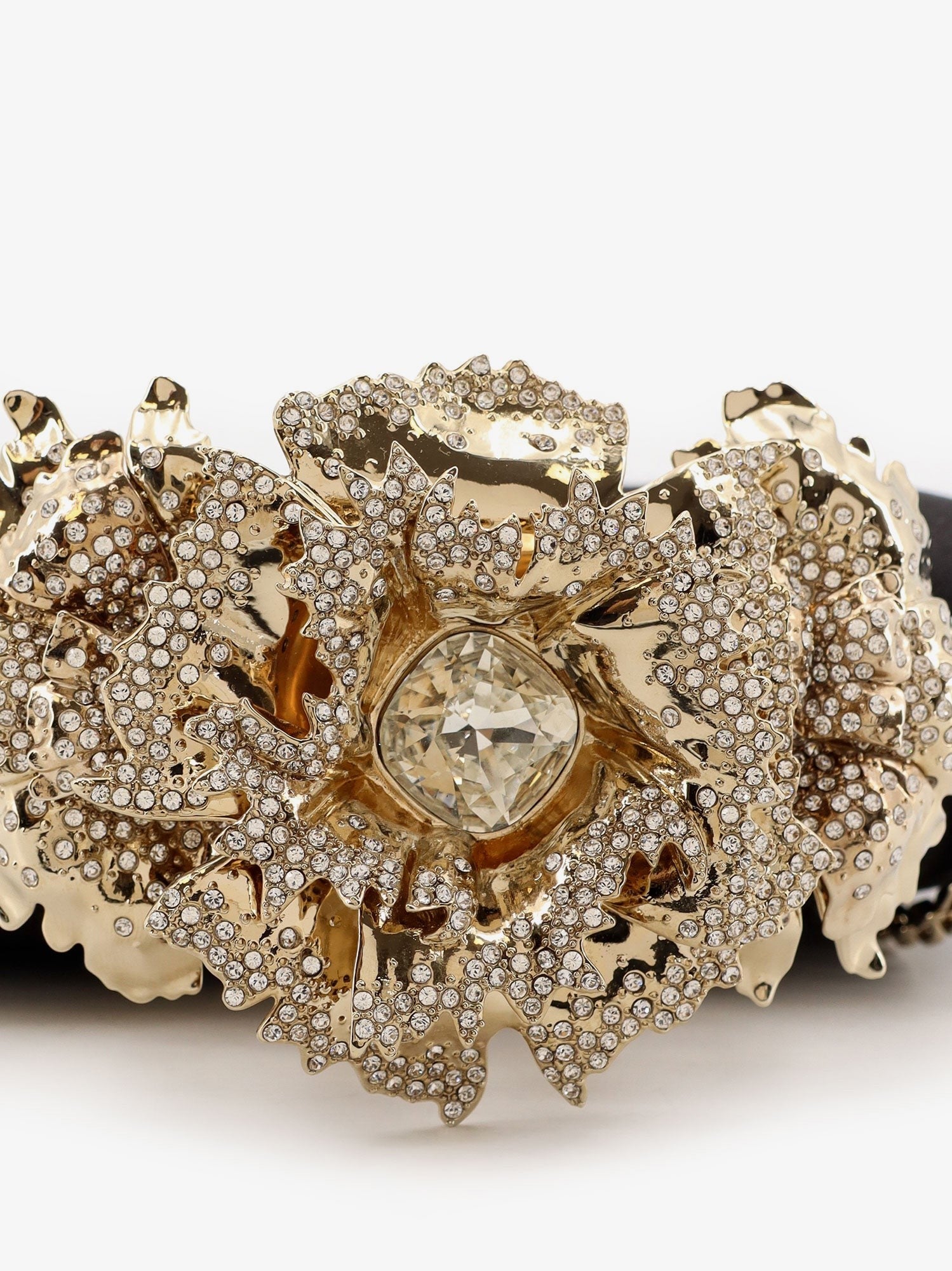 Carnation Clutch satin clutch