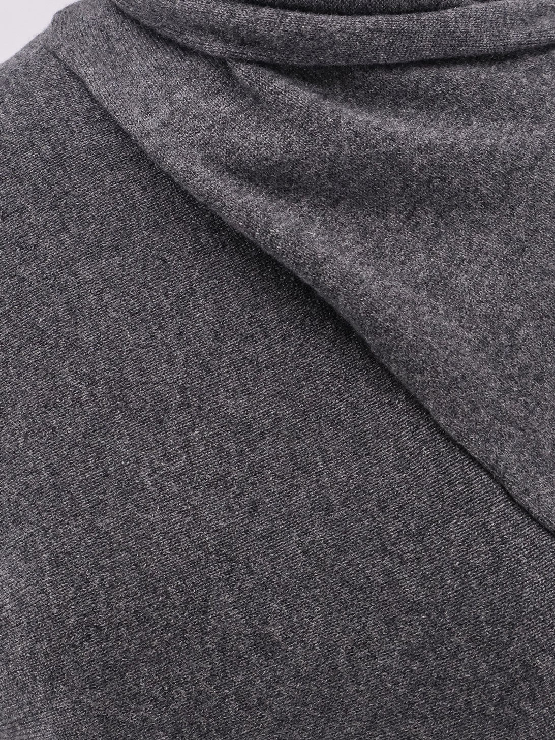 Cashmere and cotton turtleneck sweater