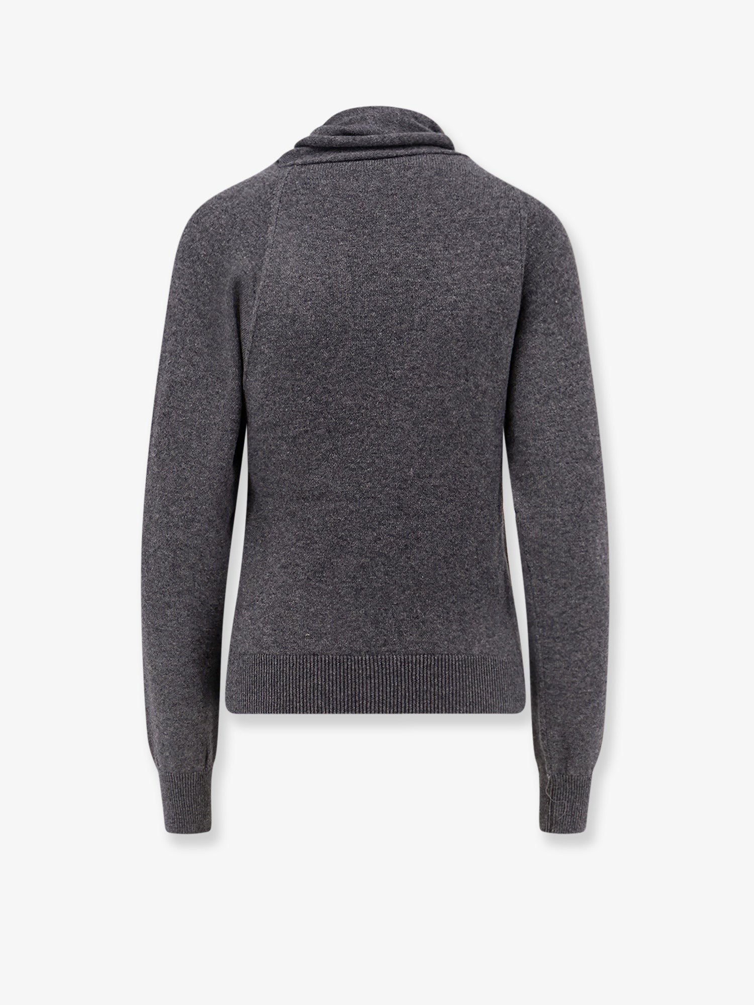 Cashmere and cotton turtleneck sweater