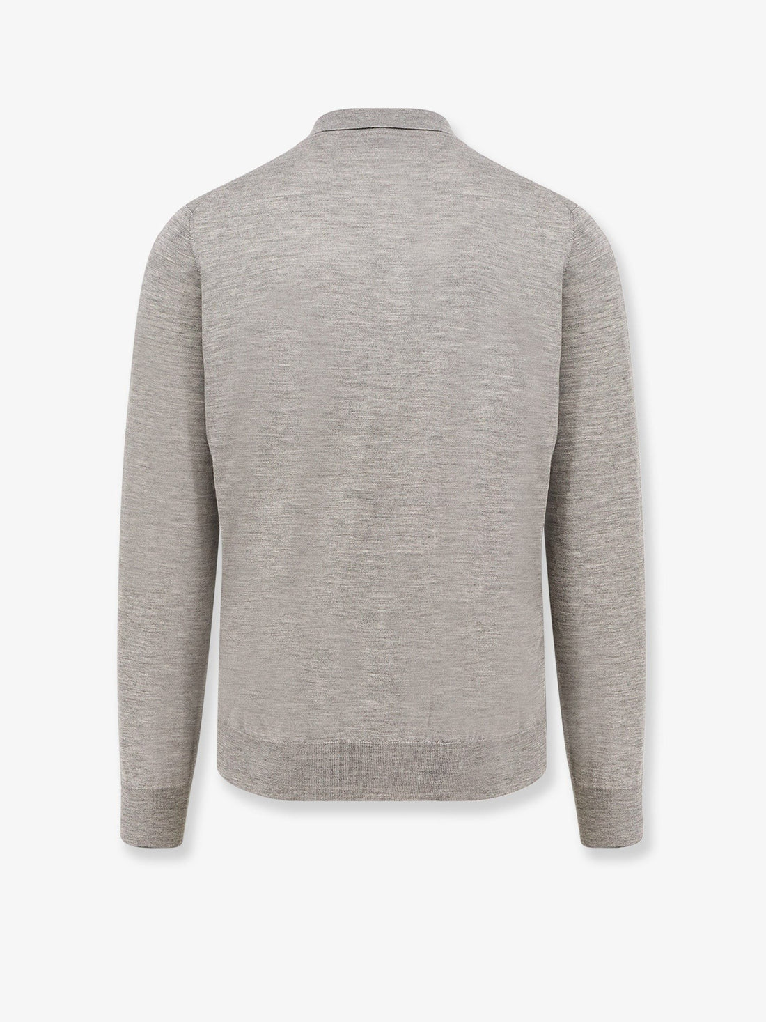 Cashmere and silk polo shirt