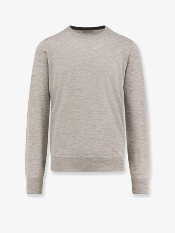 Cashmere and silk sweater