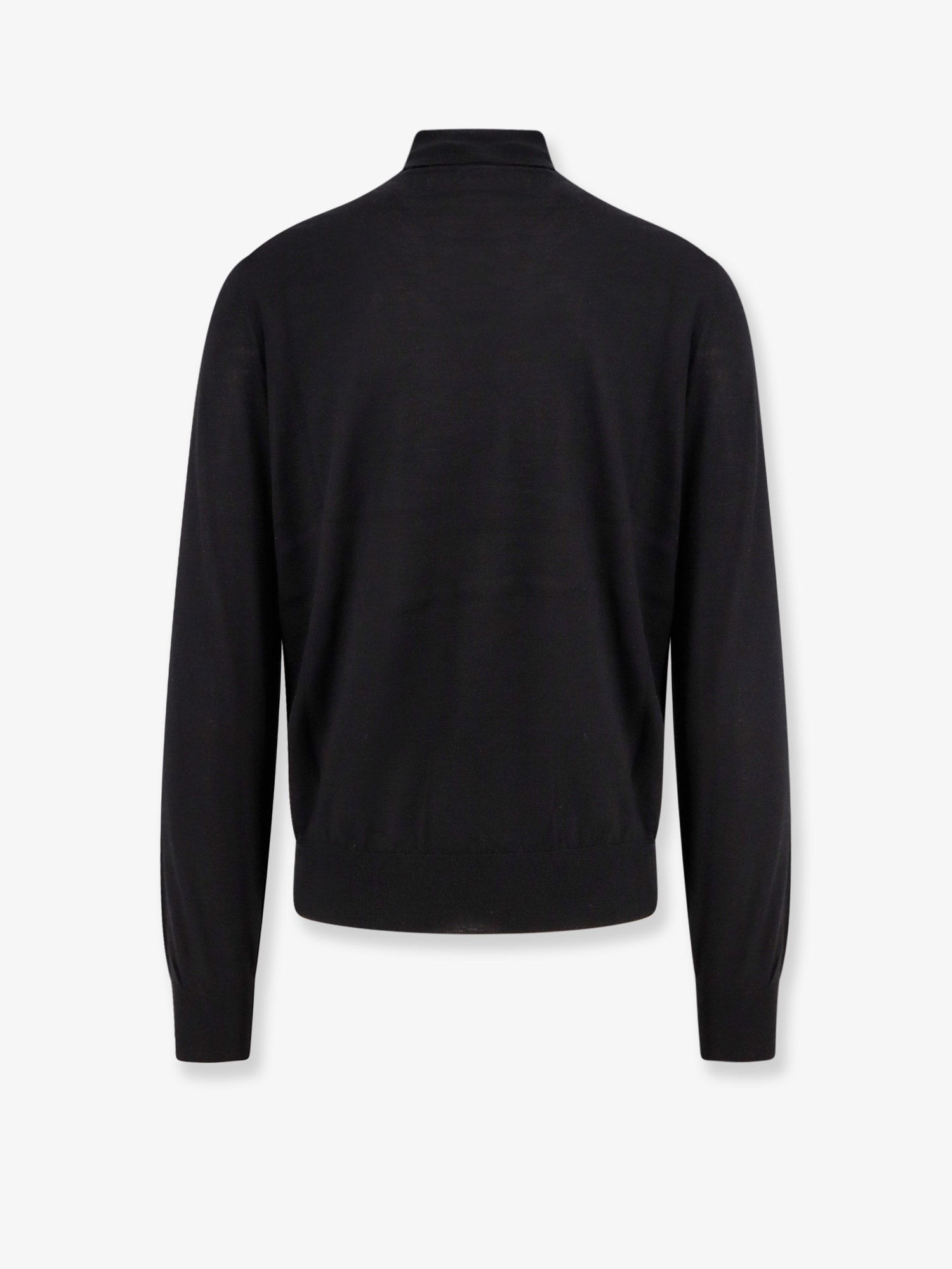 Cashmere and silk turtleneck