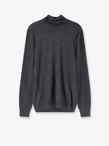 Cashmere and silk turtleneck