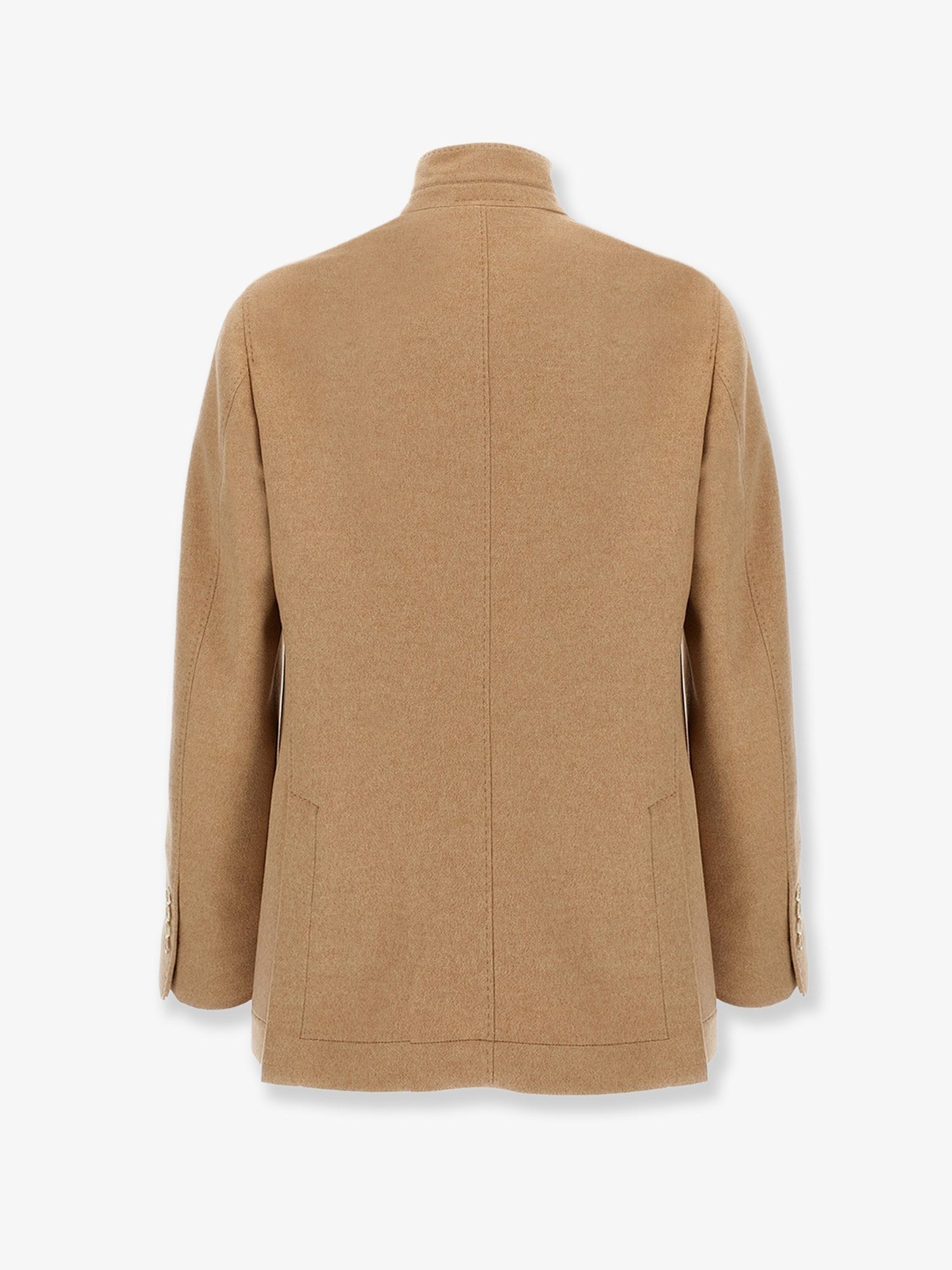 Cashmere and vicuna coat