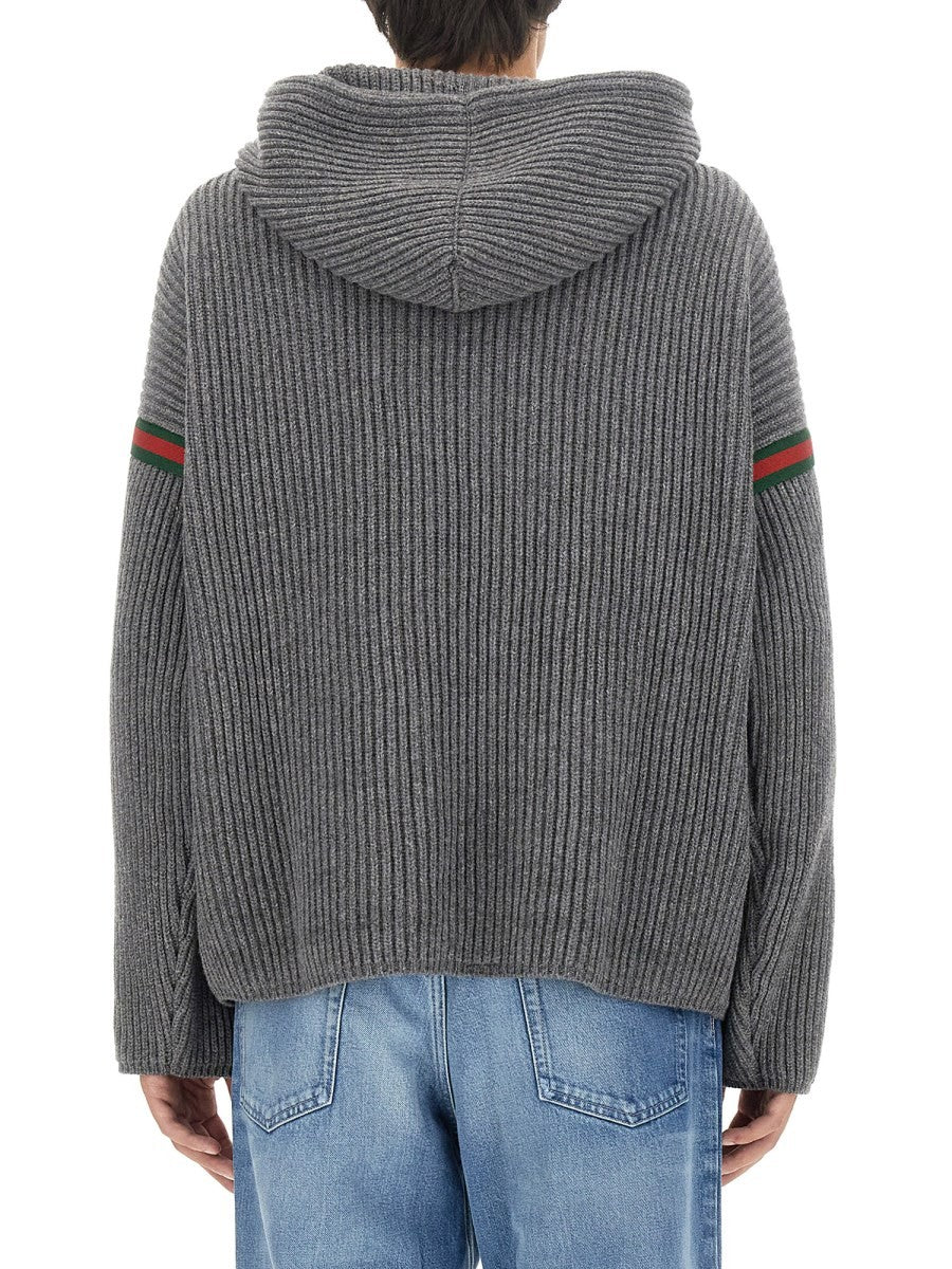 CASHMERE AND WOOL SWEATER
