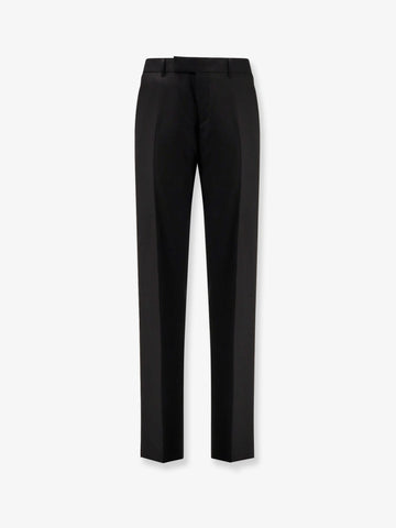 Cashmere and wool trousers