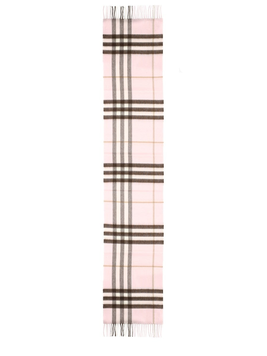 CASHMERE CHECK SCARF