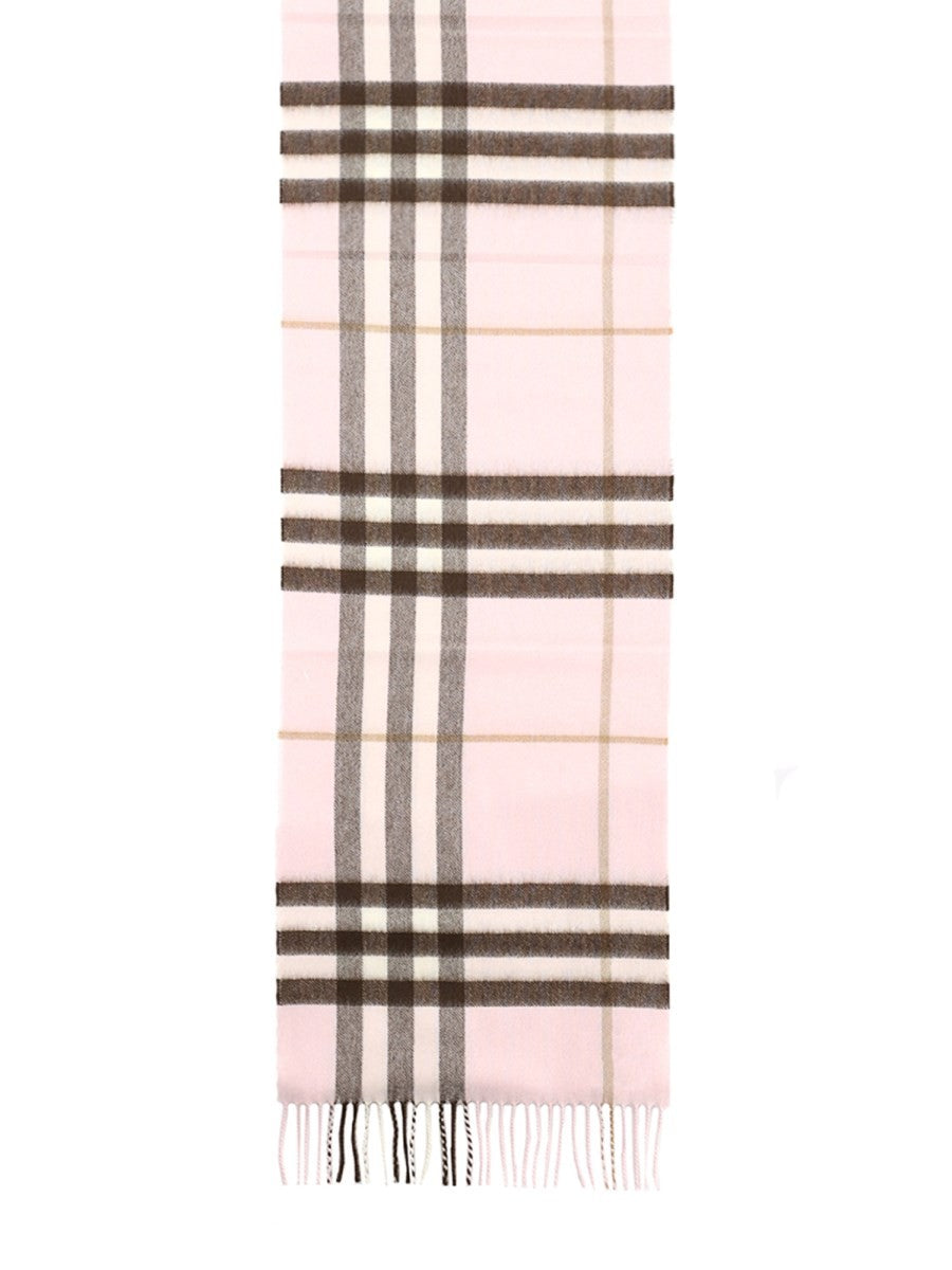 CASHMERE CHECK SCARF