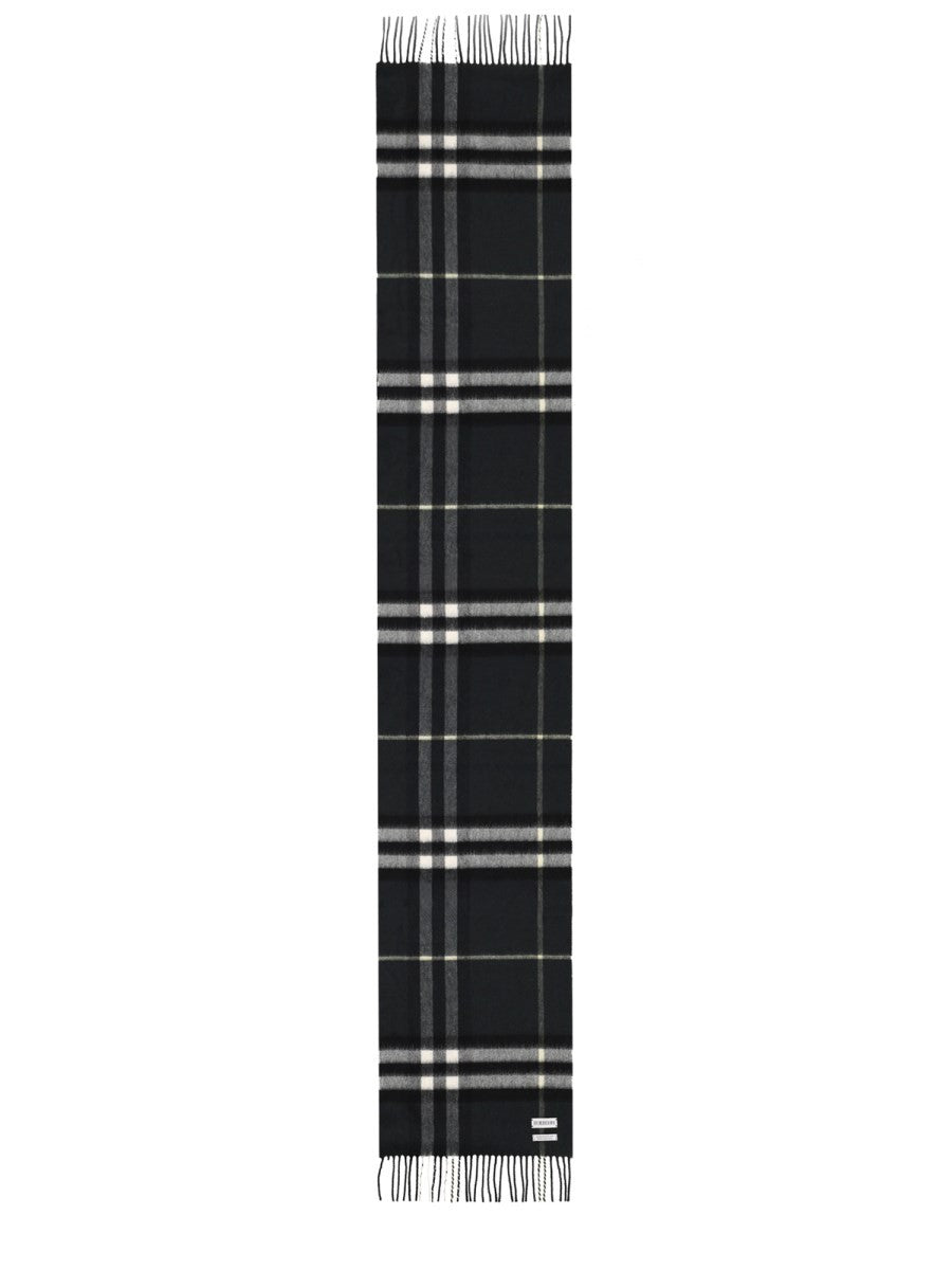 CASHMERE CHECK SCARF