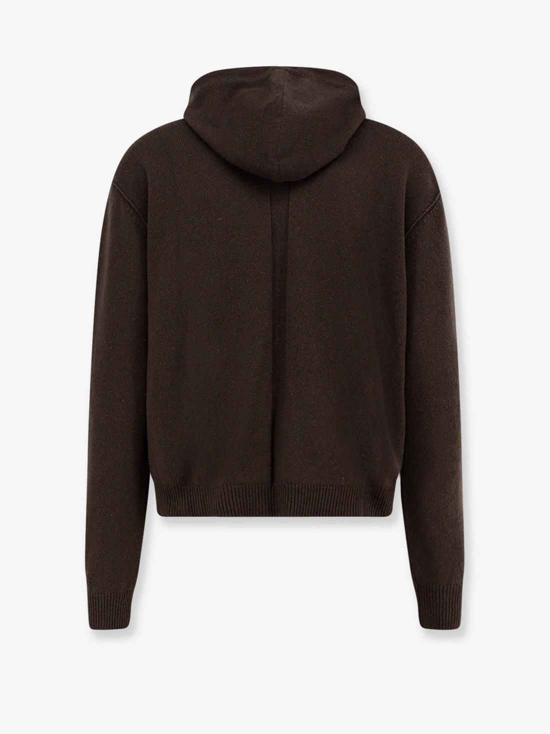 Cashmere hooded sweatshirt