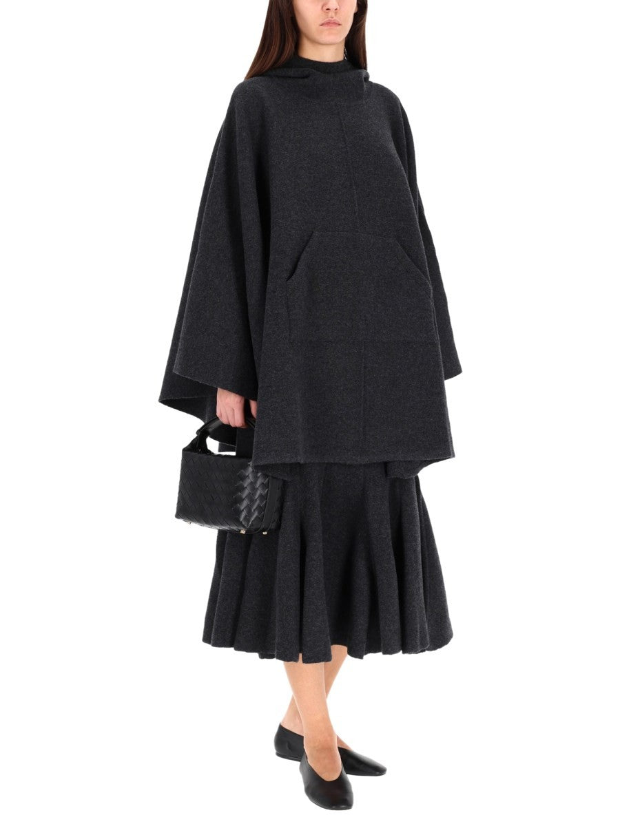 CASHMERE MIDI SKIRT