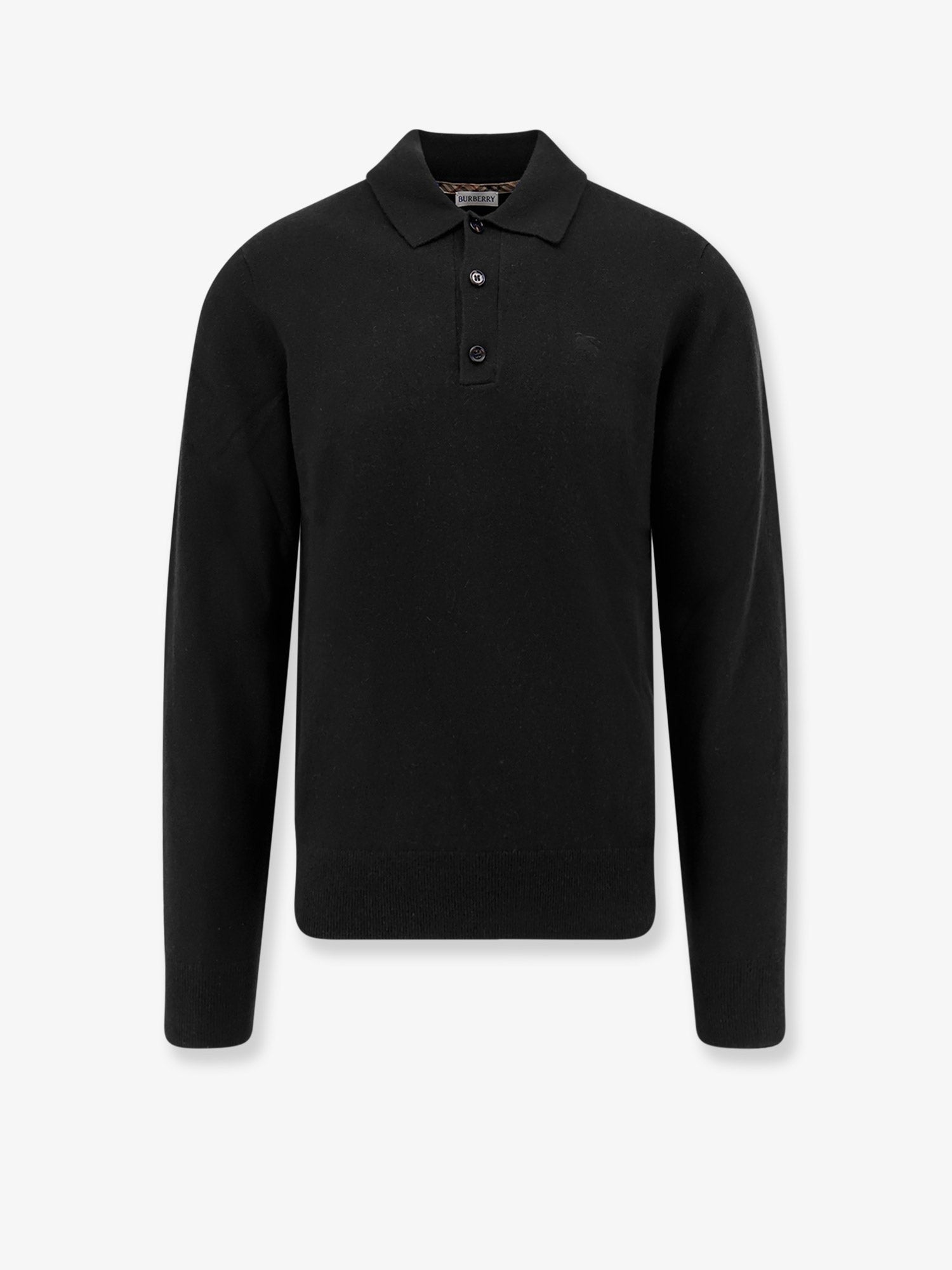Cashmere polo sweater