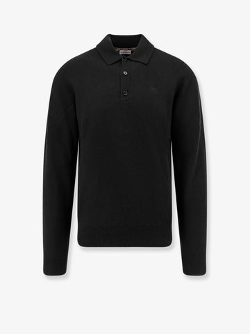 Cashmere polo sweater