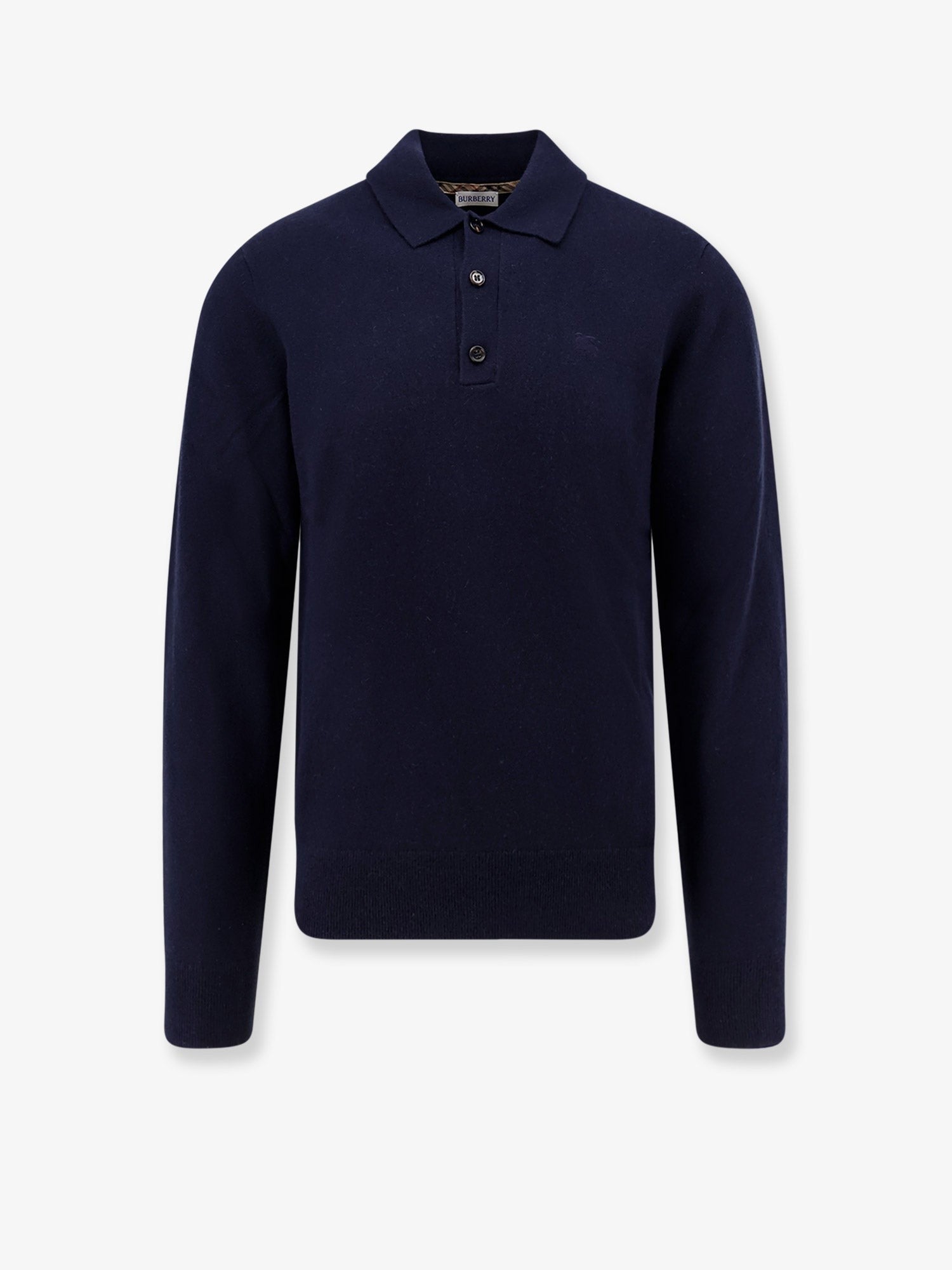 Cashmere polo sweater