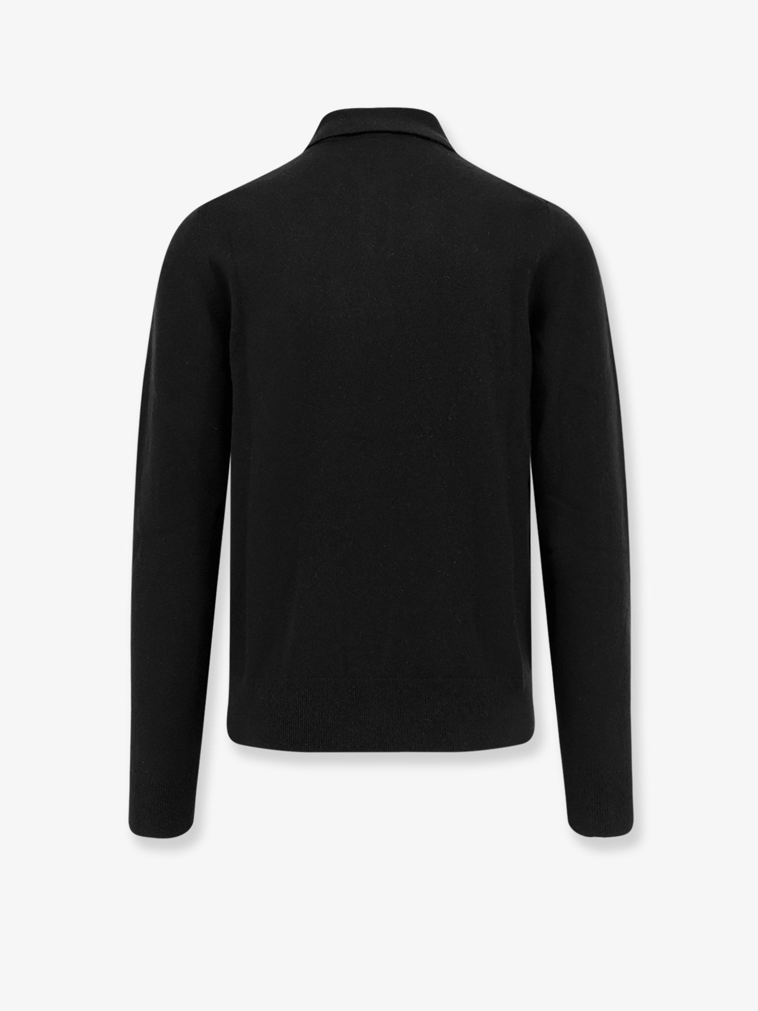 Cashmere polo sweater