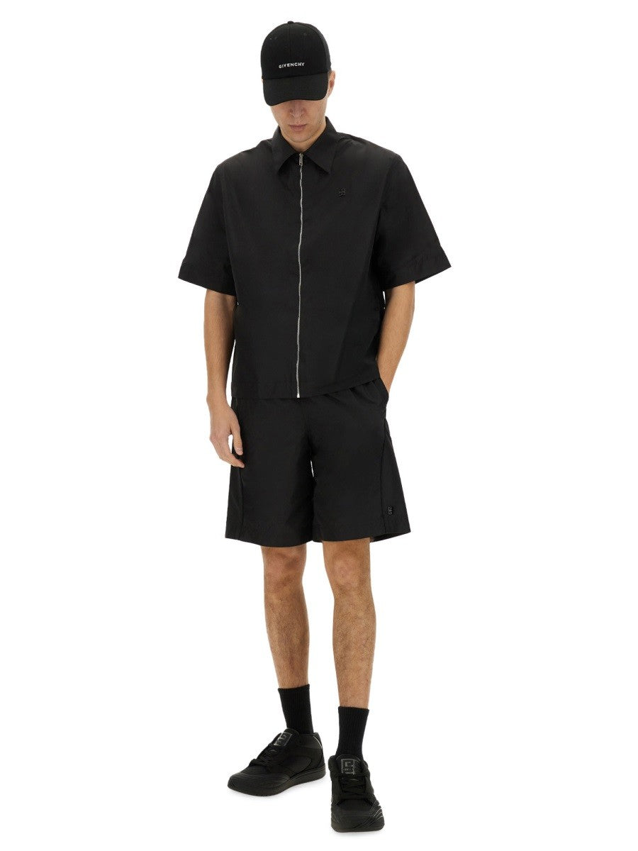 CASUAL SHIRT WITH ZIPPER