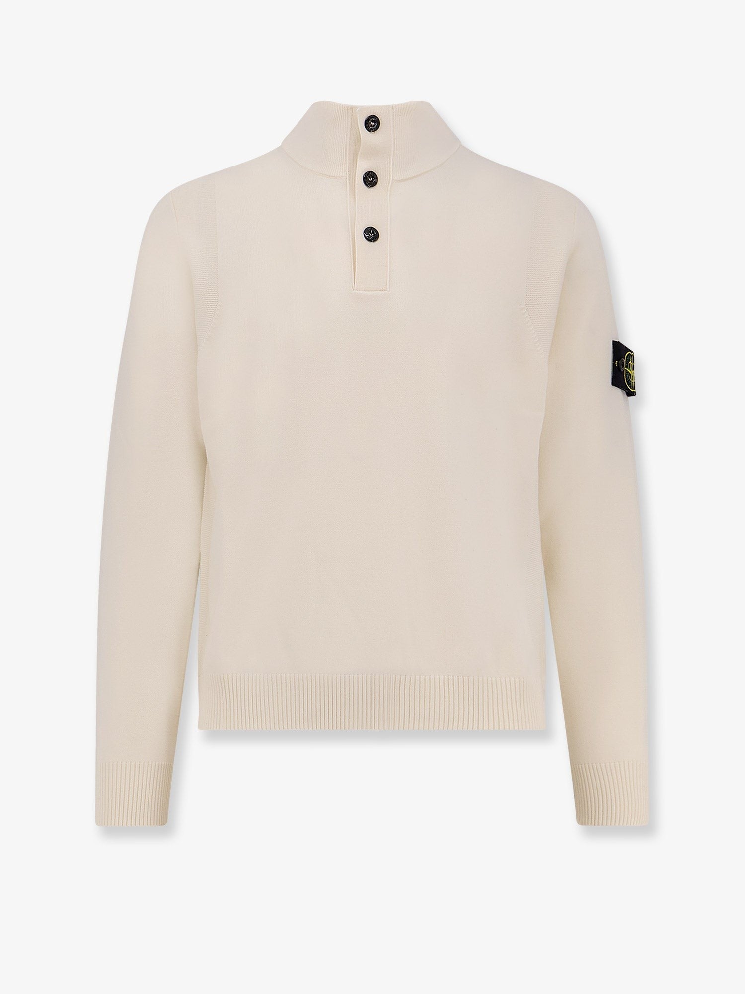 Certified virgin wool blend sweater