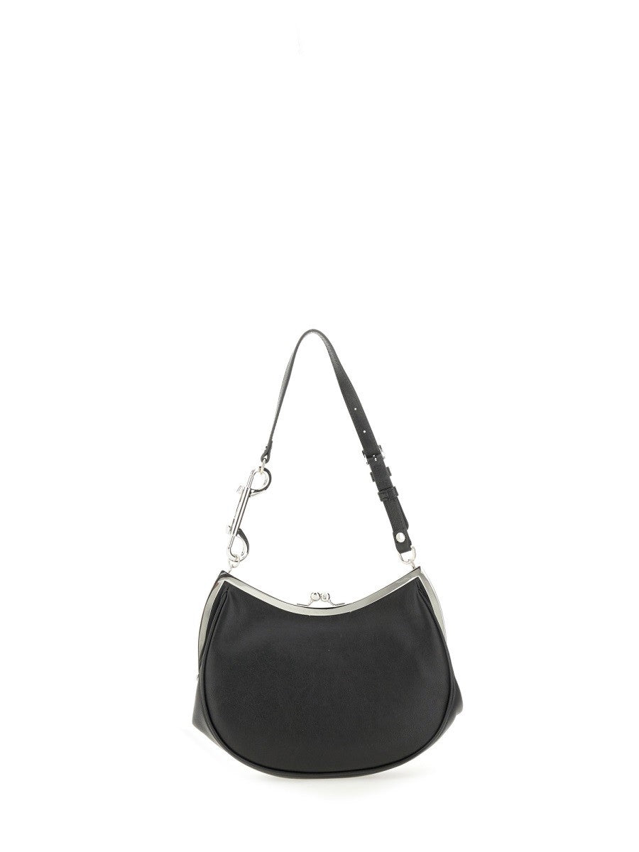 BAG WITH LOGO PLAQUE