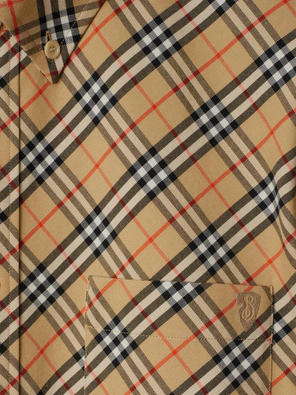 checked cotton shirt