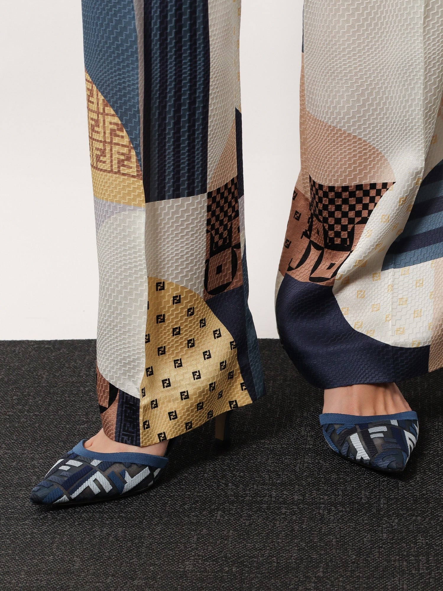 Colibrì Lite mesh slingback decolleté