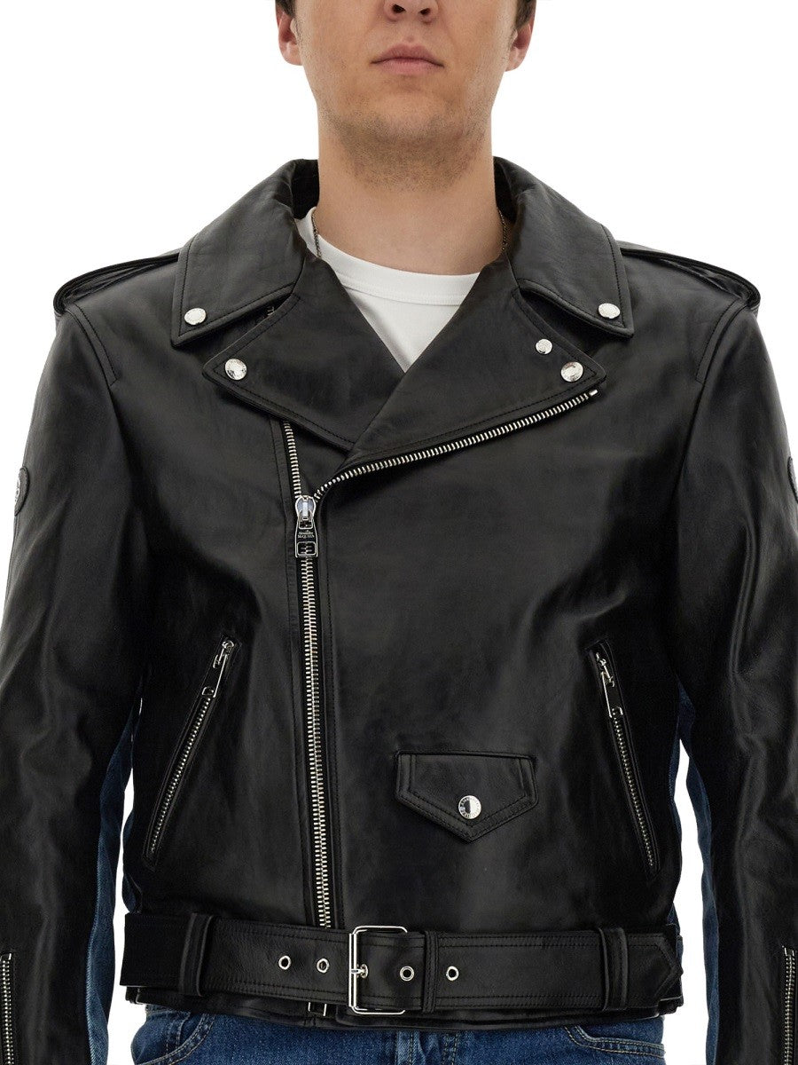 COMBO BIKER JACKET