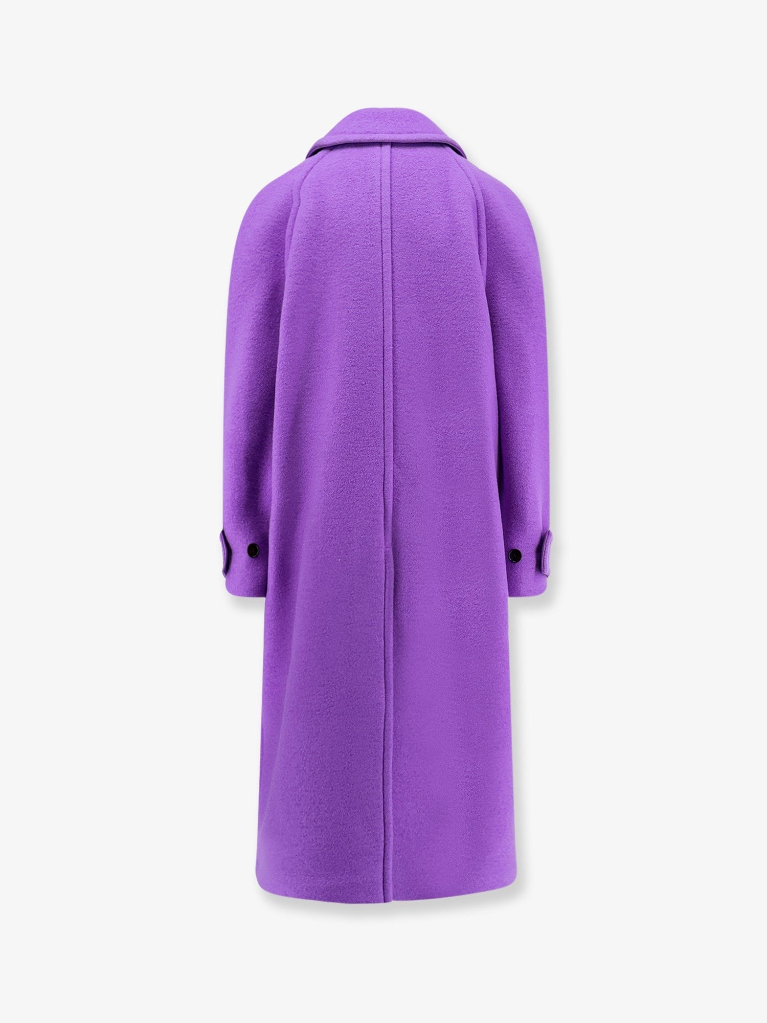 Compact cashmere wool coat