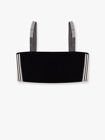 Compact technical knit bralette with dior graphique motif