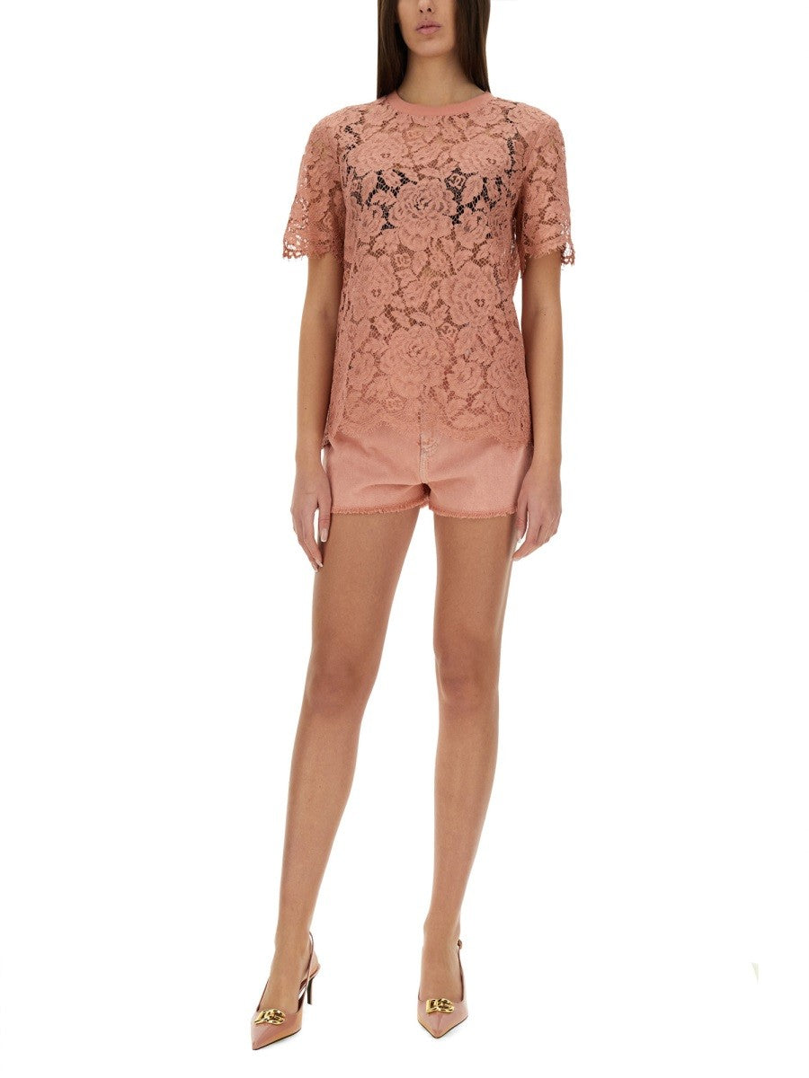 CORDONETTO LACE T-SHIRT
