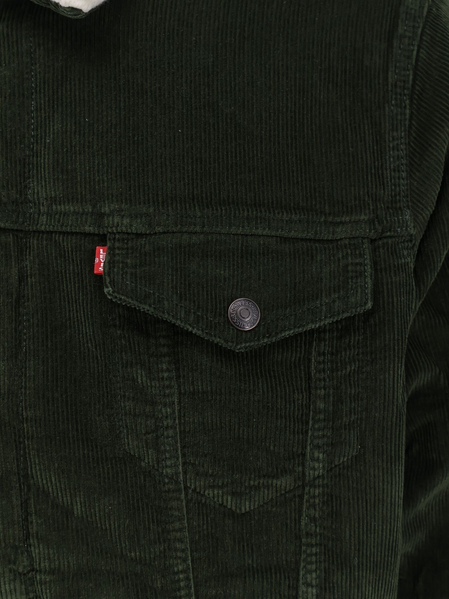 Corduroy jacket with Repreve® lining