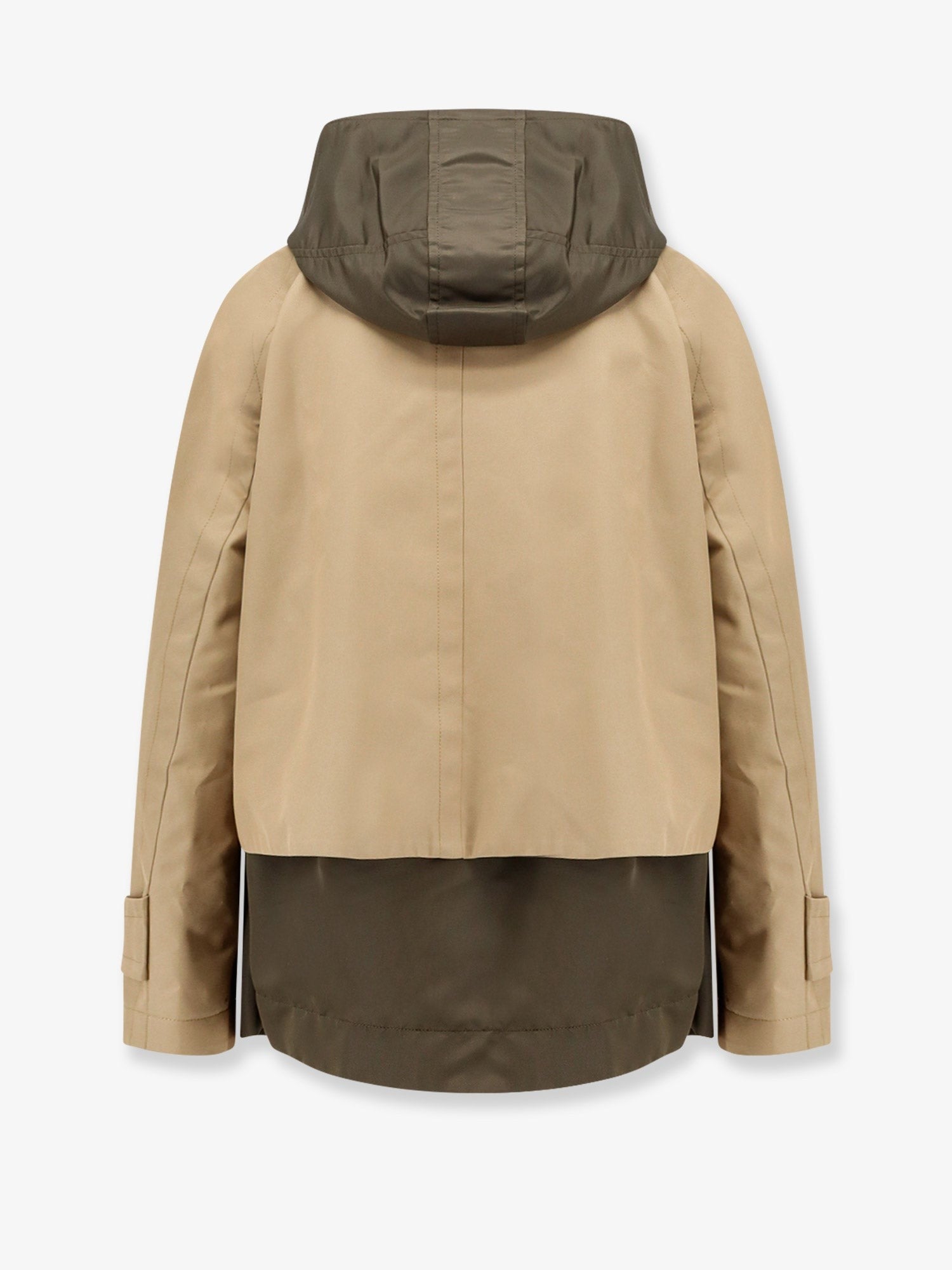 Cotton and nylon jacket
