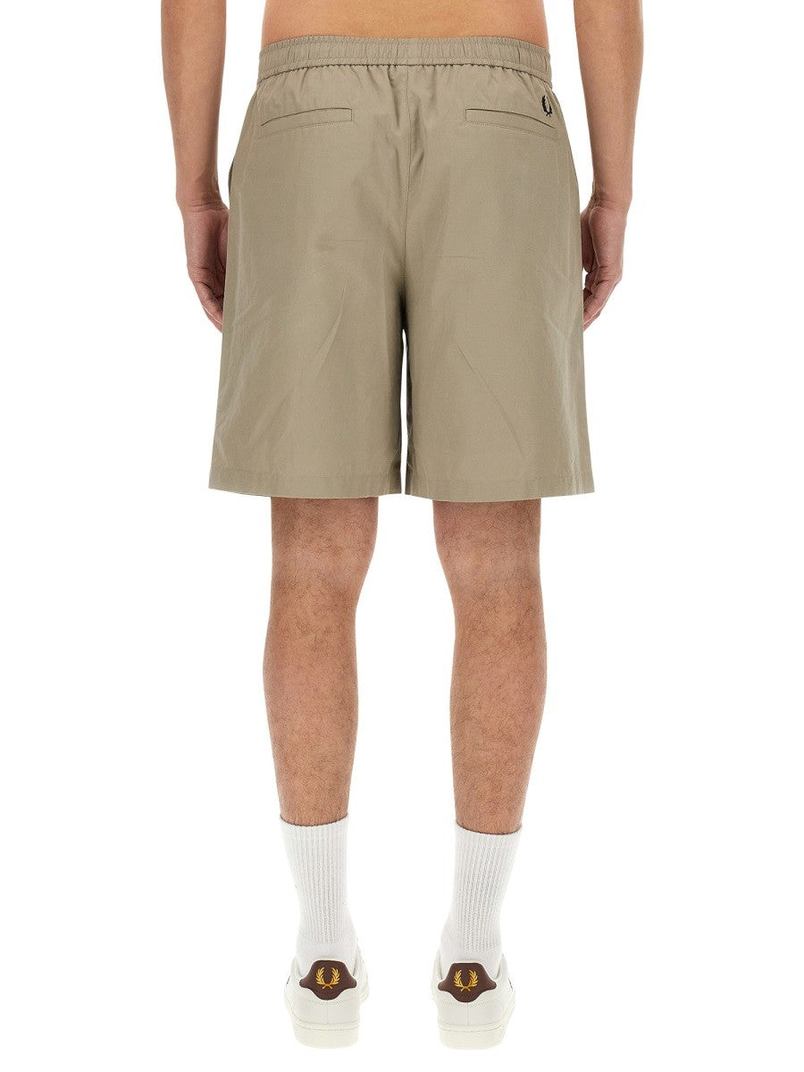 COTTON BERMUDA SHORTS