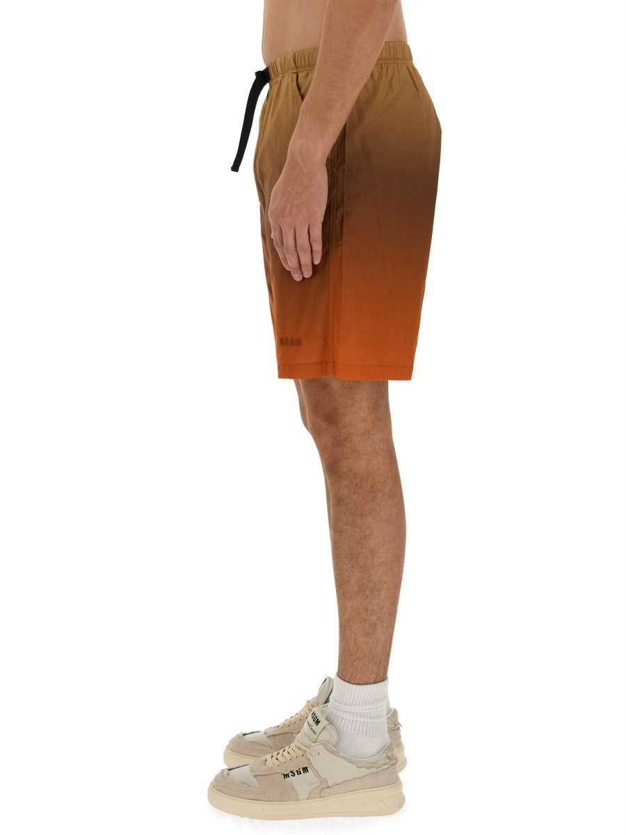 COTTON BERMUDA SHORTS