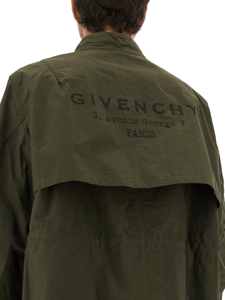 PARKA WITH LOGO