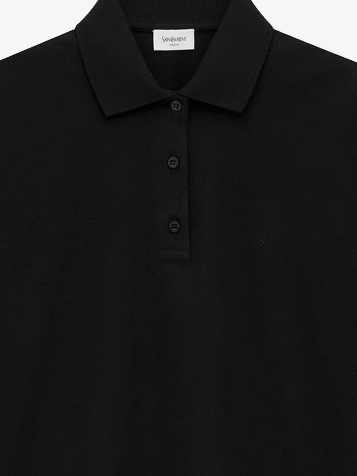 Cotton blend polo shirt