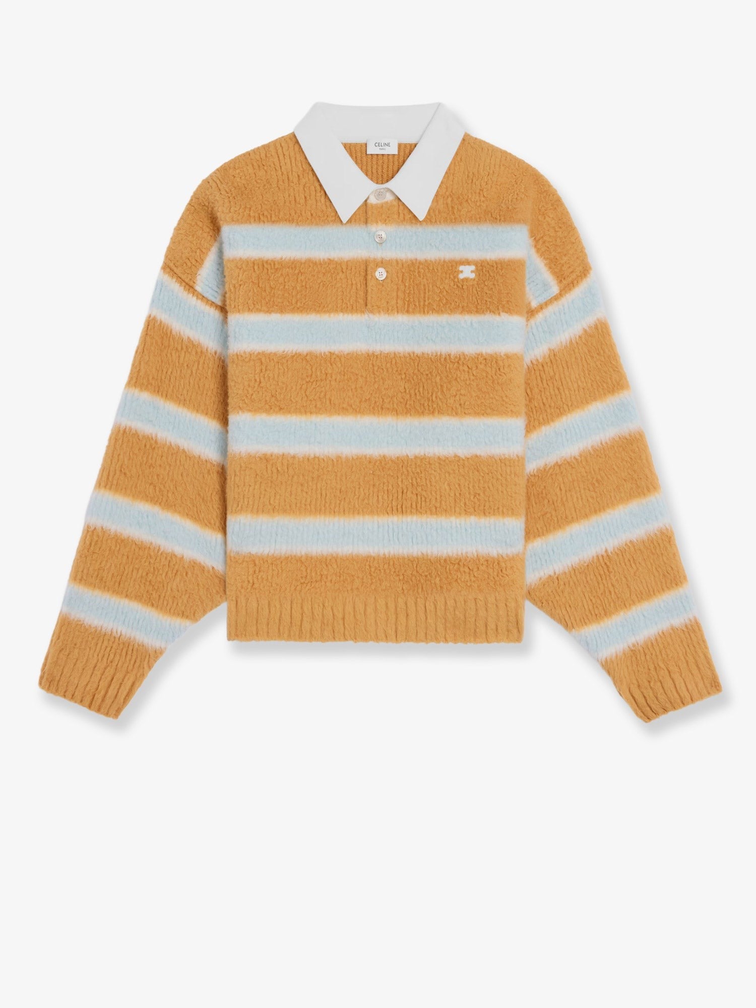 Cotton blend polo shirt