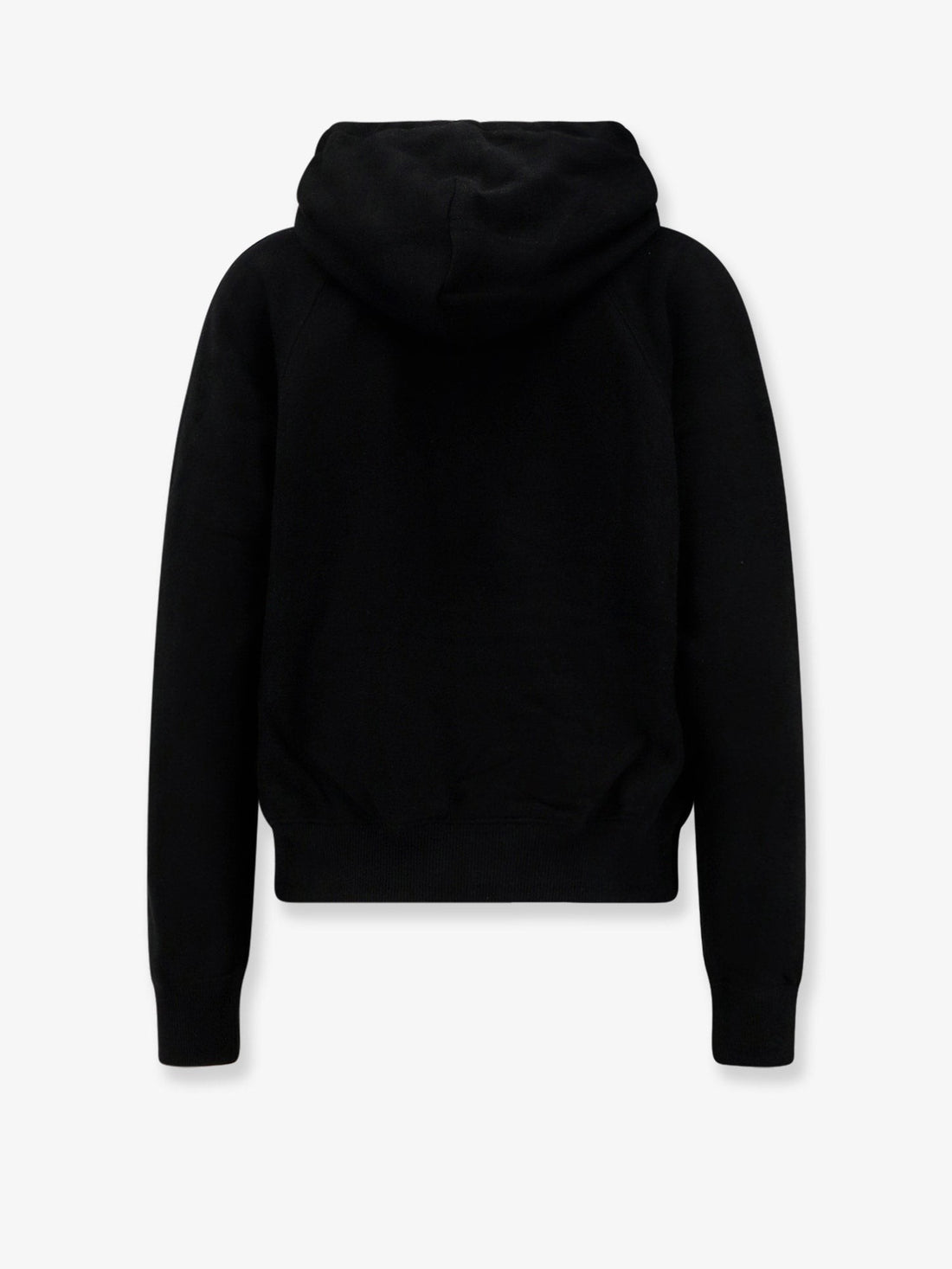 Cotton blend sweatshirt with hood